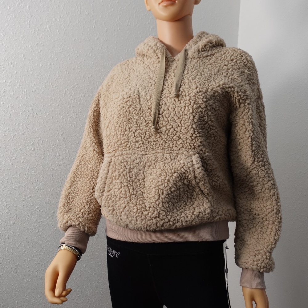winter teddy hoodie